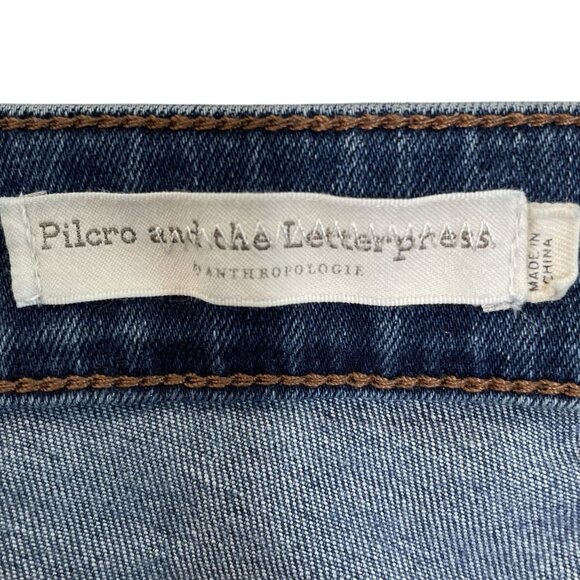 Anthro Pilco & The Letterpress Mid Rise Skinny, 30 - Picture 9 of 11